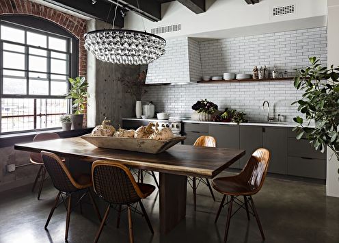 Cuisine style loft: 40 idées d'aménagement et de rénovation