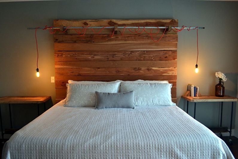 Мала спаваћа соба у стилу поткровља - Дизајн ентеријера