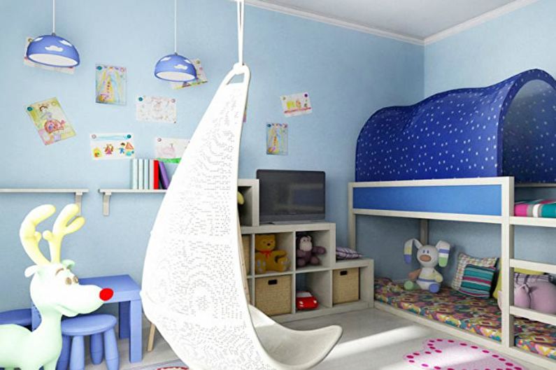 Combinaciones de colores en el interior de la habitación de un niño: cómo elegir combinaciones de colores