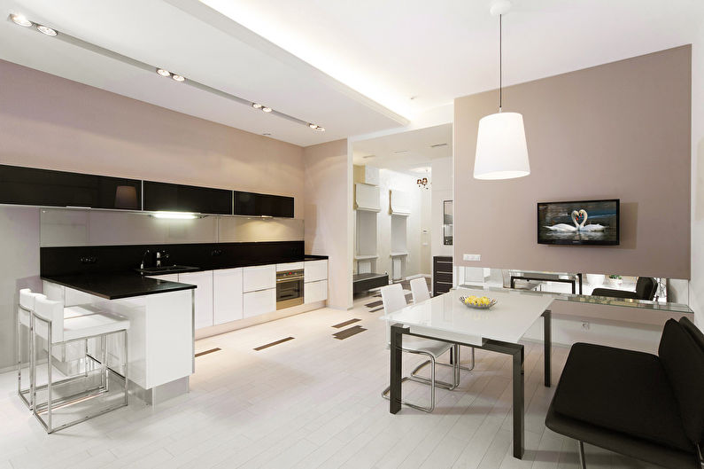 Klasikiniai minimalizmo apartamentai - 9 nuotrauka