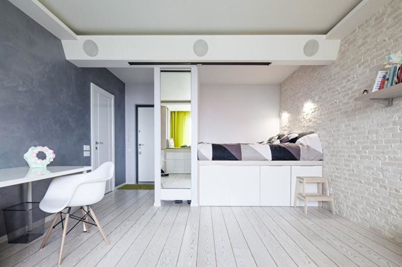 Design d'intérieur d'une petite chambre 2018