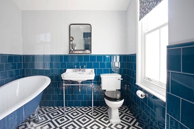 การออกแบบตกแต่งภายในของห้องน้ำ 2018 - ภาพถ่าย
