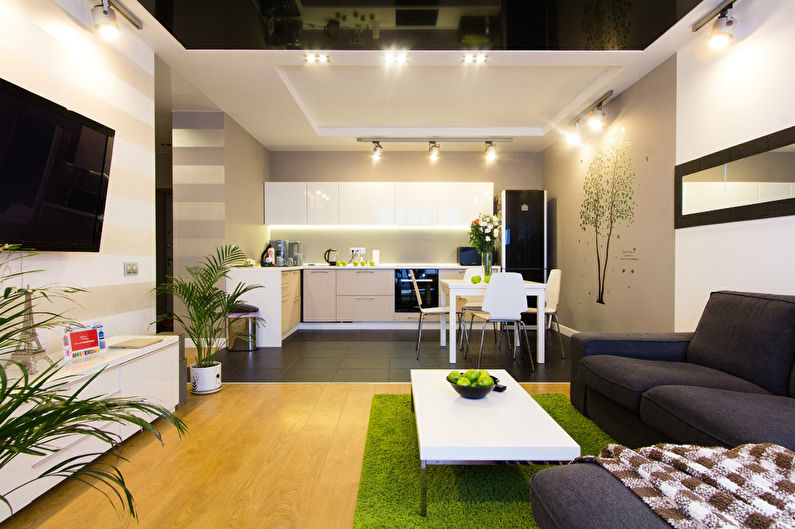 Apartament „Dinamica într-un stil modern” - foto 1