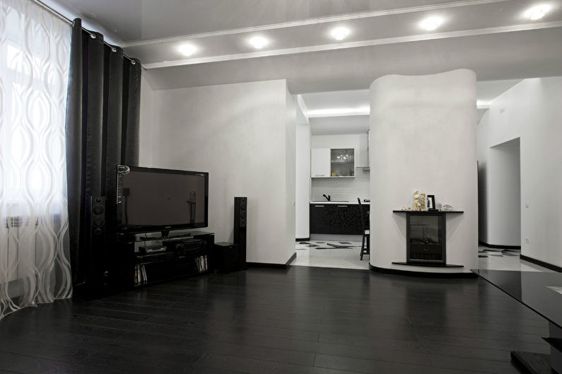 Apartamento em preto e branco - foto 4