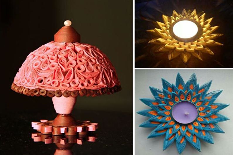 Quilling - Lamps