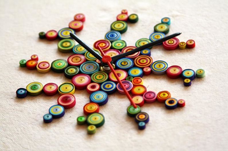 Quilling - Hodiny