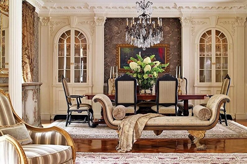 Dnevna soba - Dizajnirajte stan u klasičnom stilu