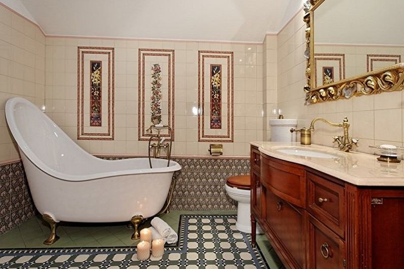 Koupelna - Klasický designový byt
