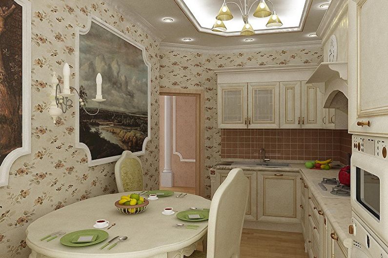 Design d'intérieur d'un appartement dans un style classique - photos et idées