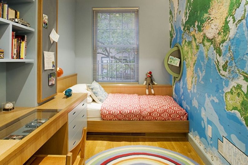 ميزات تصميم غرفة الأطفال الصغيرة
