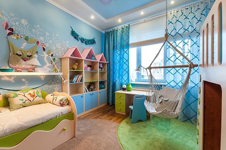 Progettazione di una piccola stanza per un bambino in età prescolare