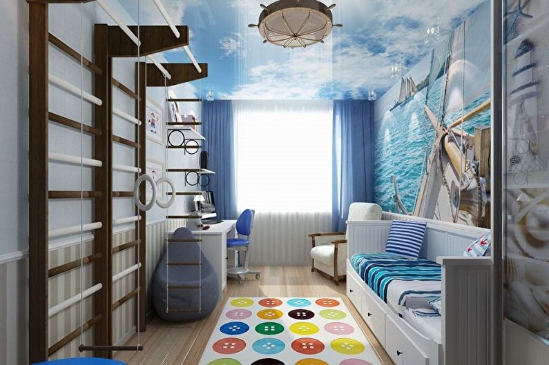 Дизајнирајте собу за дете у основној школи