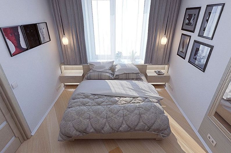 Lille soveværelsesdesign - hvor man skal starte renovering