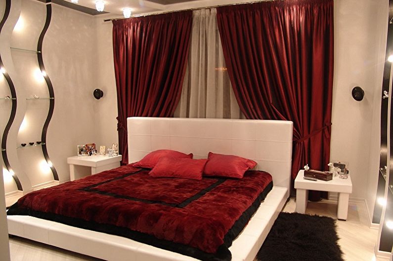 تصميم غرفة نوم صغيرة - حلول الألوان