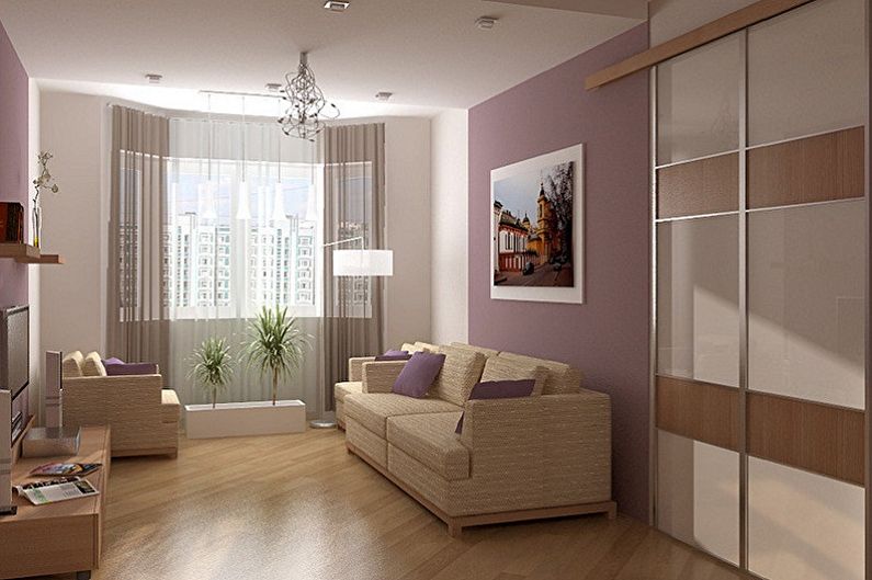 Návrh obývacej izby 12 m2 - povrchová úprava podlahy