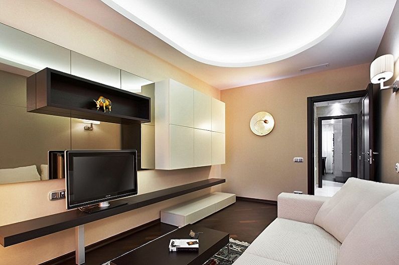 Design obývacího pokoje 12 m² - Nábytek