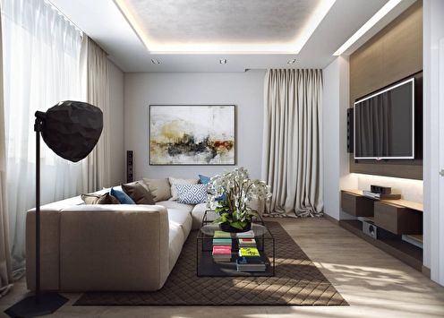 Design obývacího pokoje 12 m² (90 fotografií)