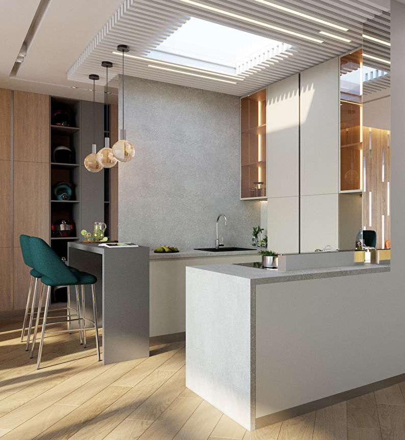 Küche-Wohnzimmer Eleganz und Komfort - Foto 7