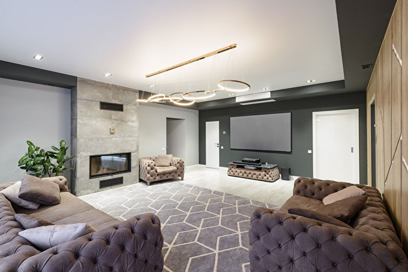 Obývací pokoj v moderním stylu, 40 m2 - foto 6