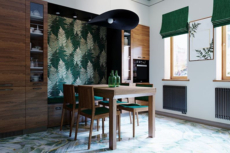 Emerald Green: Projekt dizajnu kuchyne - fotografia 4