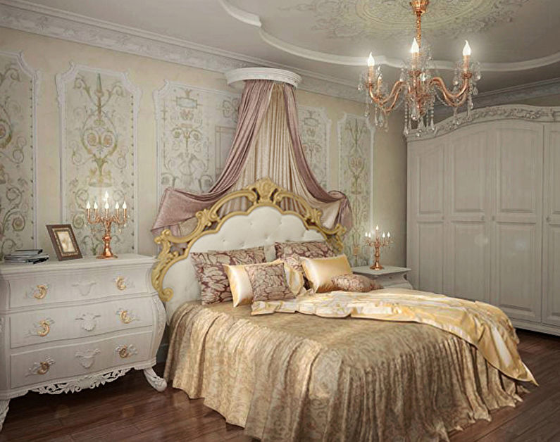 Luksuzni klasik: Interijer spavaće sobe