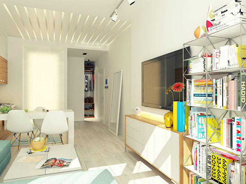 Seasmall: Дизайн на апартаменти 29 кв.м.