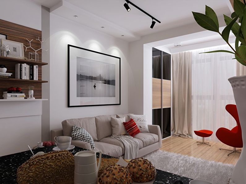 Stillinje: Lägenhetinredning 29 m2