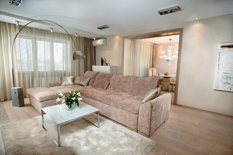 “Oásis de calma”: sala de estar, Petrozavodsk