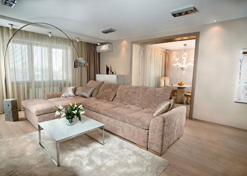 “Oásis de calma”: sala de estar, Petrozavodsk