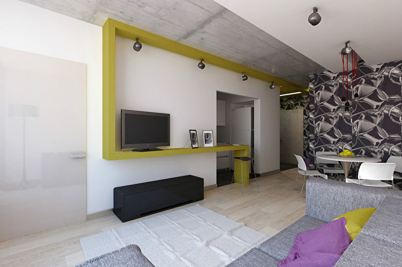 Le Futur: Appartement de style moderne - photo 1