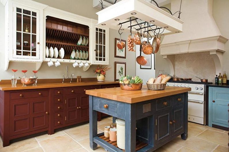 ออกแบบห้องครัว 2018 - โซลูชั่นสี