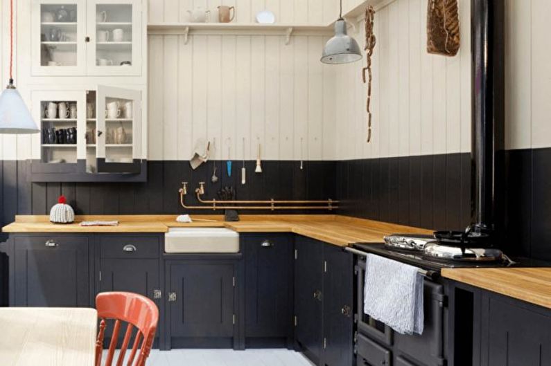 Interiérový design kuchyně 2018 - foto