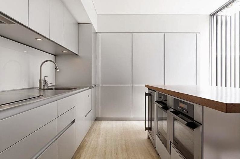 Bucătărie design interior 2018 - fotografie