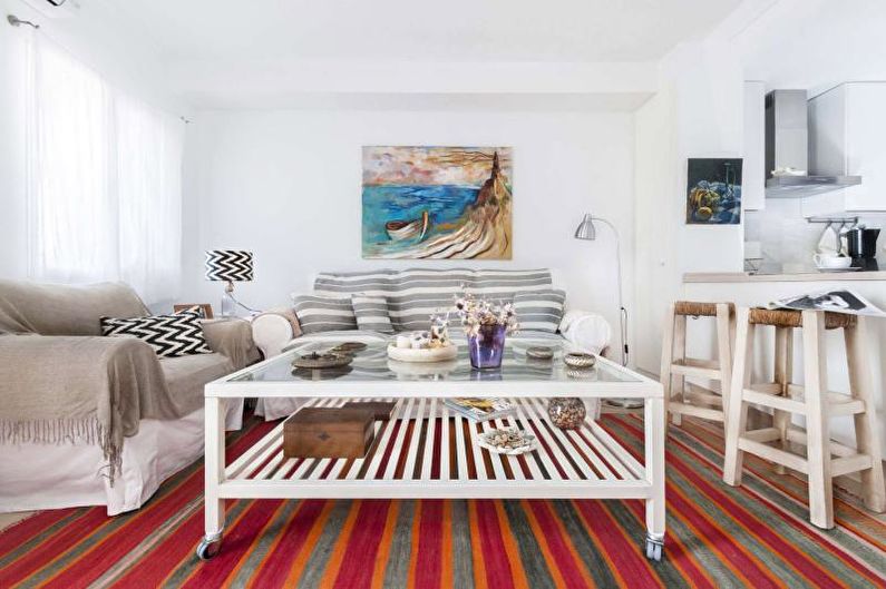 Living Room Design 2018 - Palette chaude