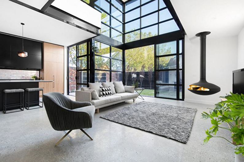 Diseño de interiores sala de estar 2018 - foto