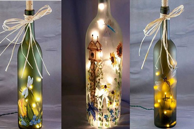 DIY palack dekoráció - színezés