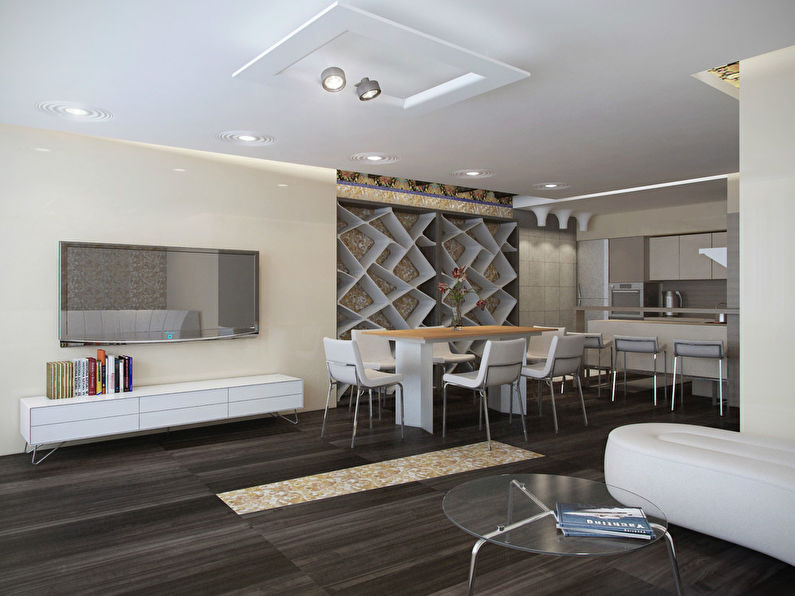 Design apartament în Odessa, 70 m2 - foto 1