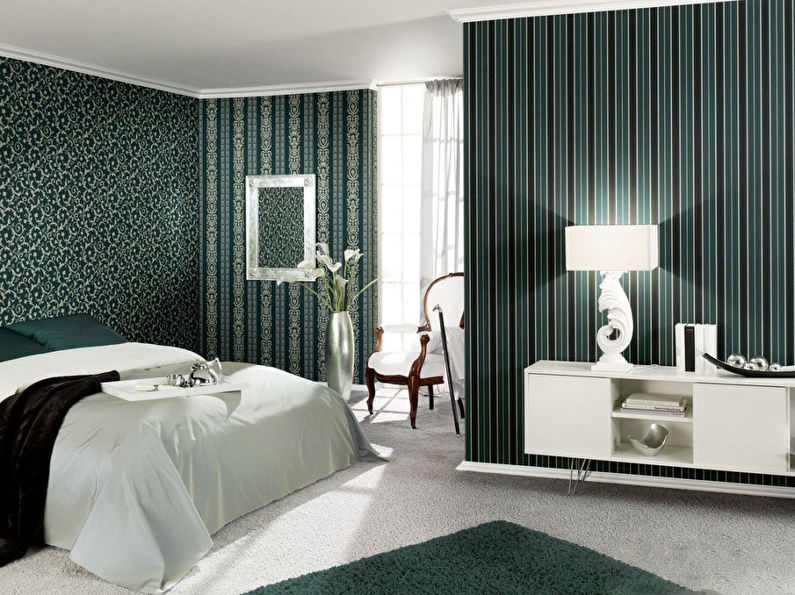 Combinazione di Wallpaper in the Bedroom - Companion Wallpaper