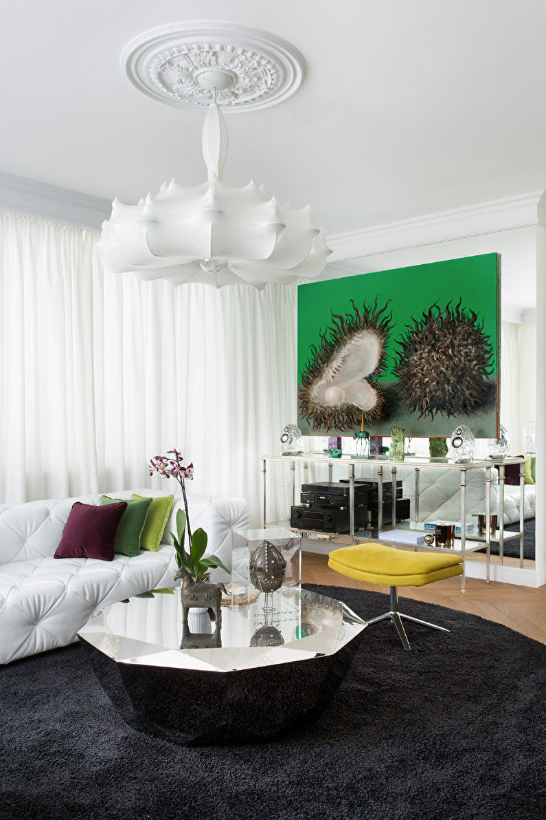 Alice durch den Spiegel: Living Room Design, Kiew - Foto 3