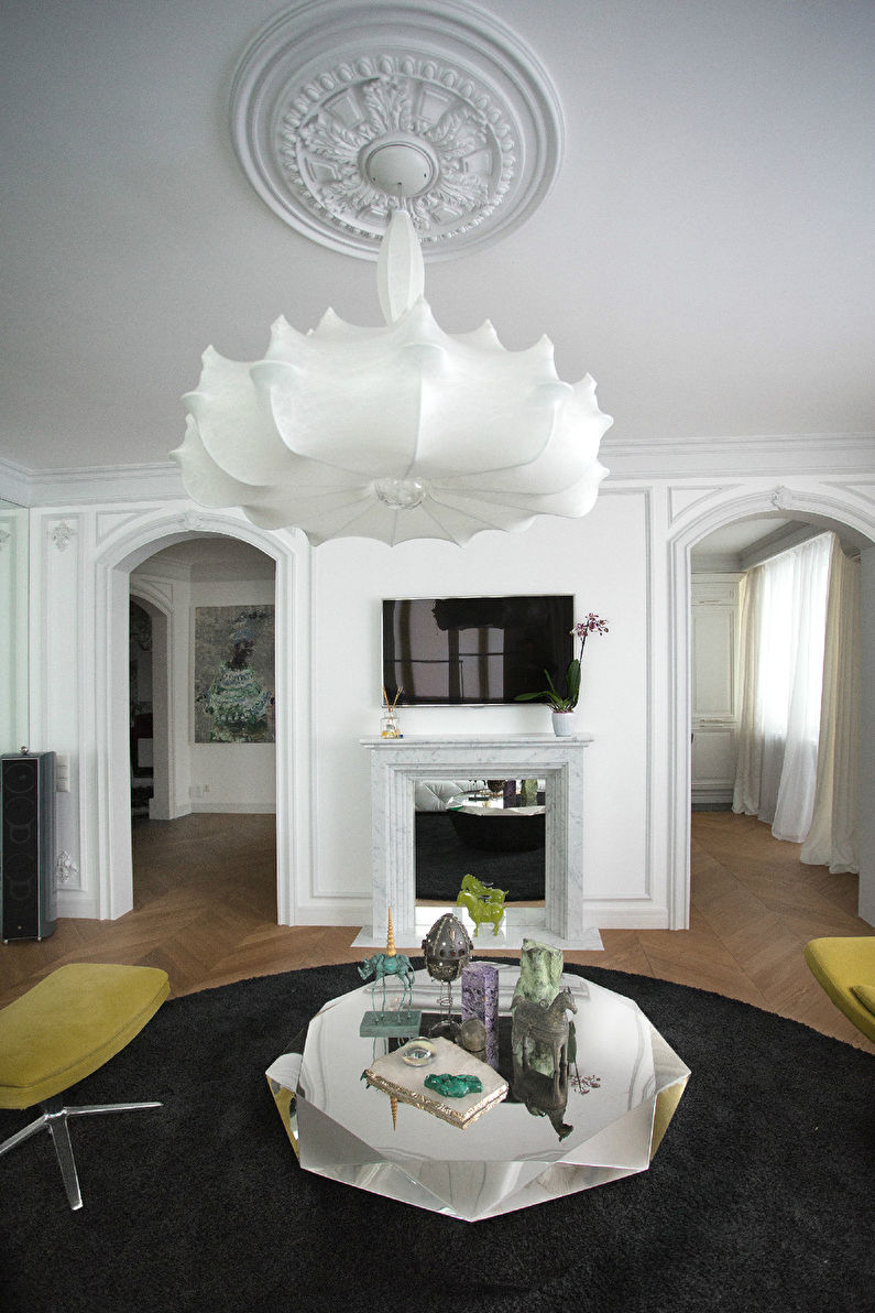 Alice Através do Espelho: Living Room Design, Kiev - foto 4