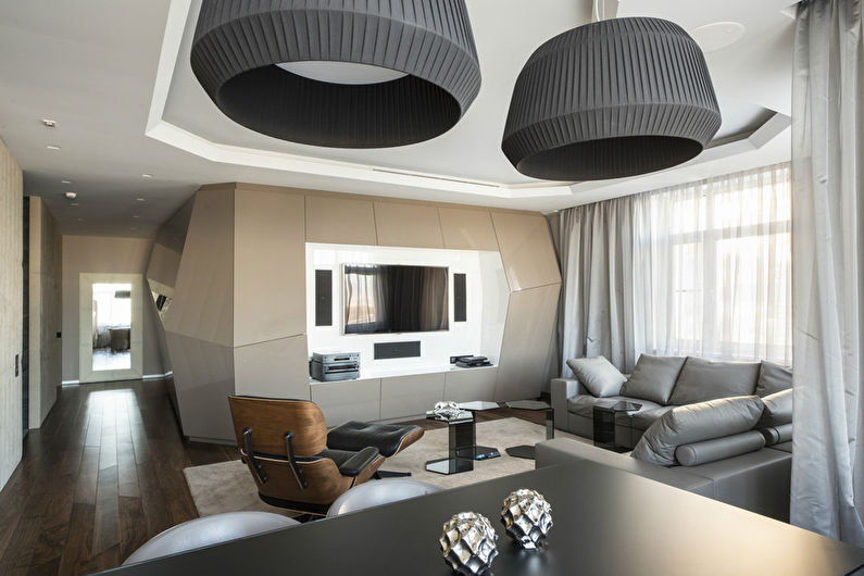 Przytulny futuryzm: Apartament 190 m2 - zdjęcie 2