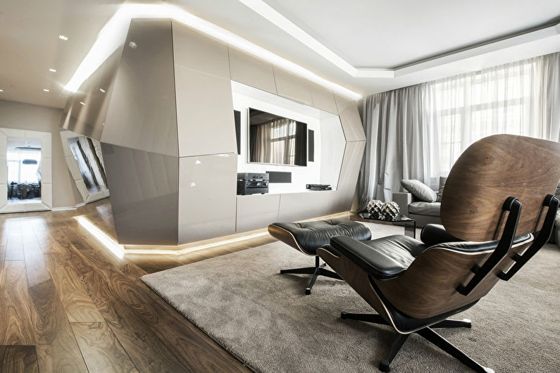 Futurisme douillet: Appartement 190 m2 - photo 3