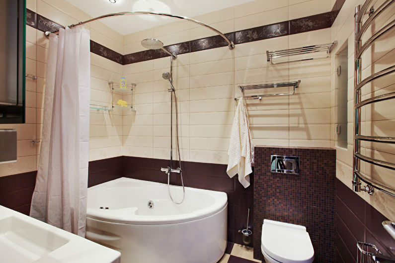Дизайн на банята в Хрушчов - баня