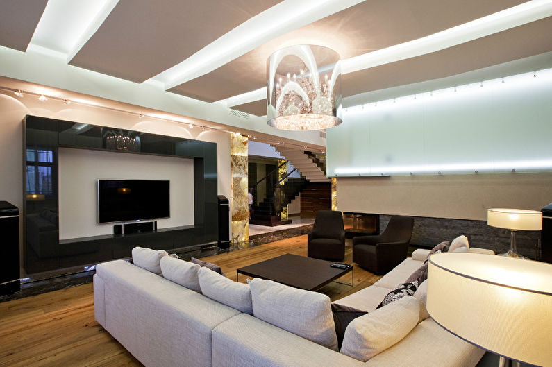 Dzīvojamās istabas dizains, KP Millennium Park - 1. foto