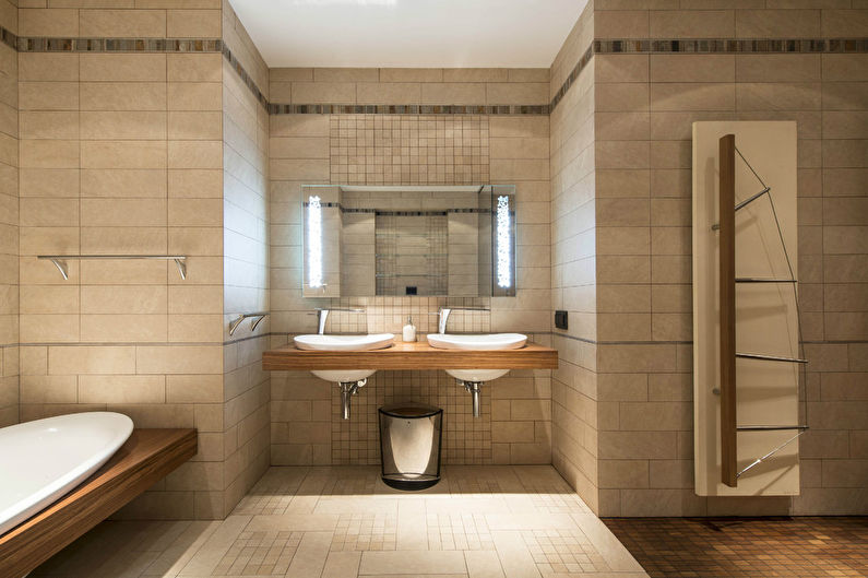 Brutālās ergonomikas vannas istaba - 2. foto