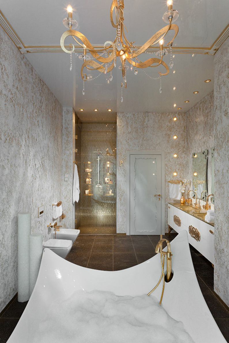 Art Deco fürdőszoba - 3. fotó
