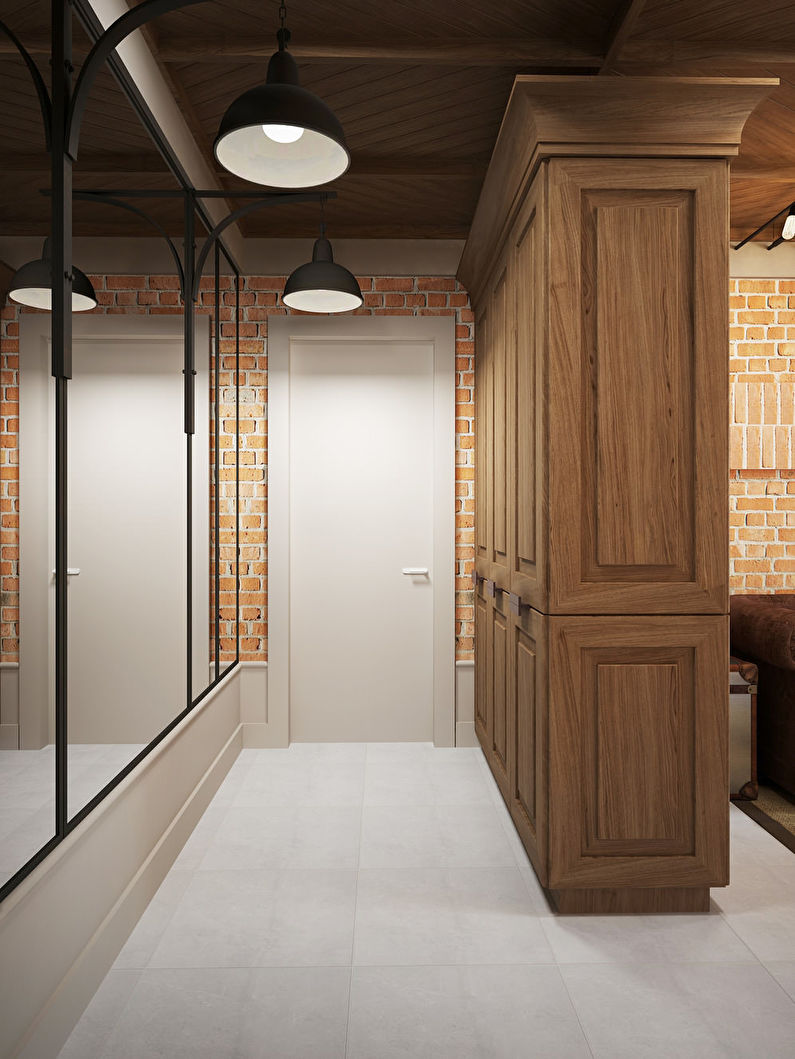 Dizajn interijera malog hodnika