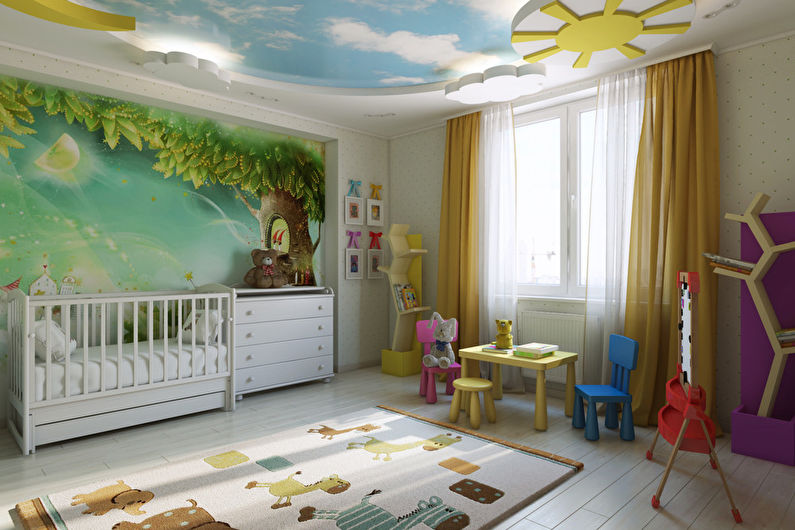 Lyst børns værelse 