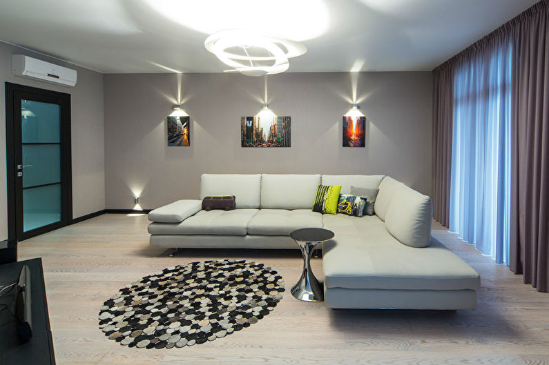 Lakás modern stílusban, 100 m2