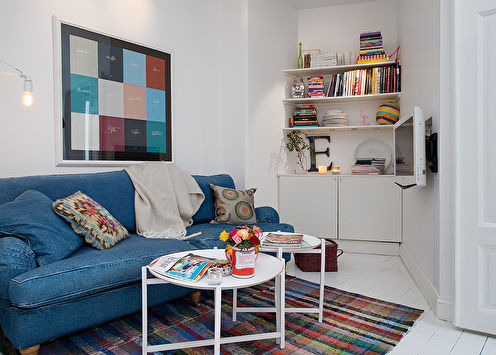 Design malého obývacího pokoje (60 fotografií)
